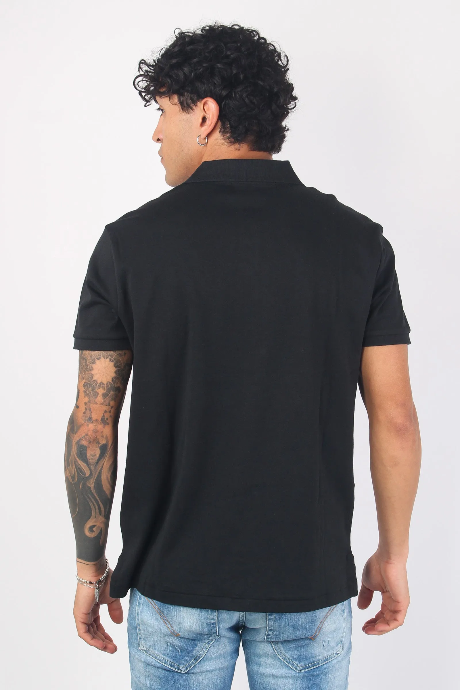 Polo Stretch  Slim Fit Black