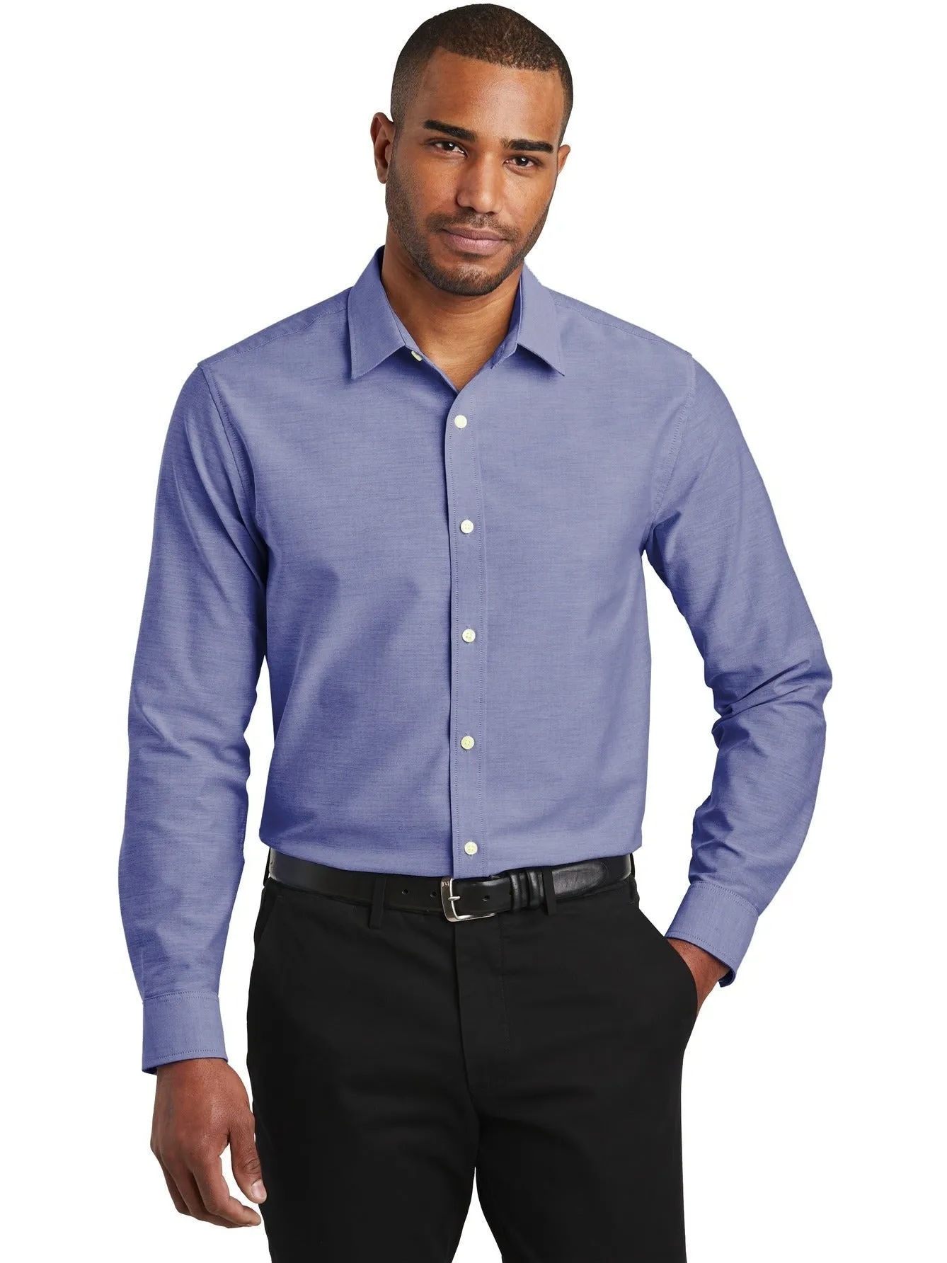 Port Authority Slim Fit SuperPro Oxford Shirt