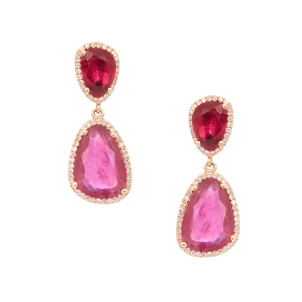 Ruby Rose Earrings