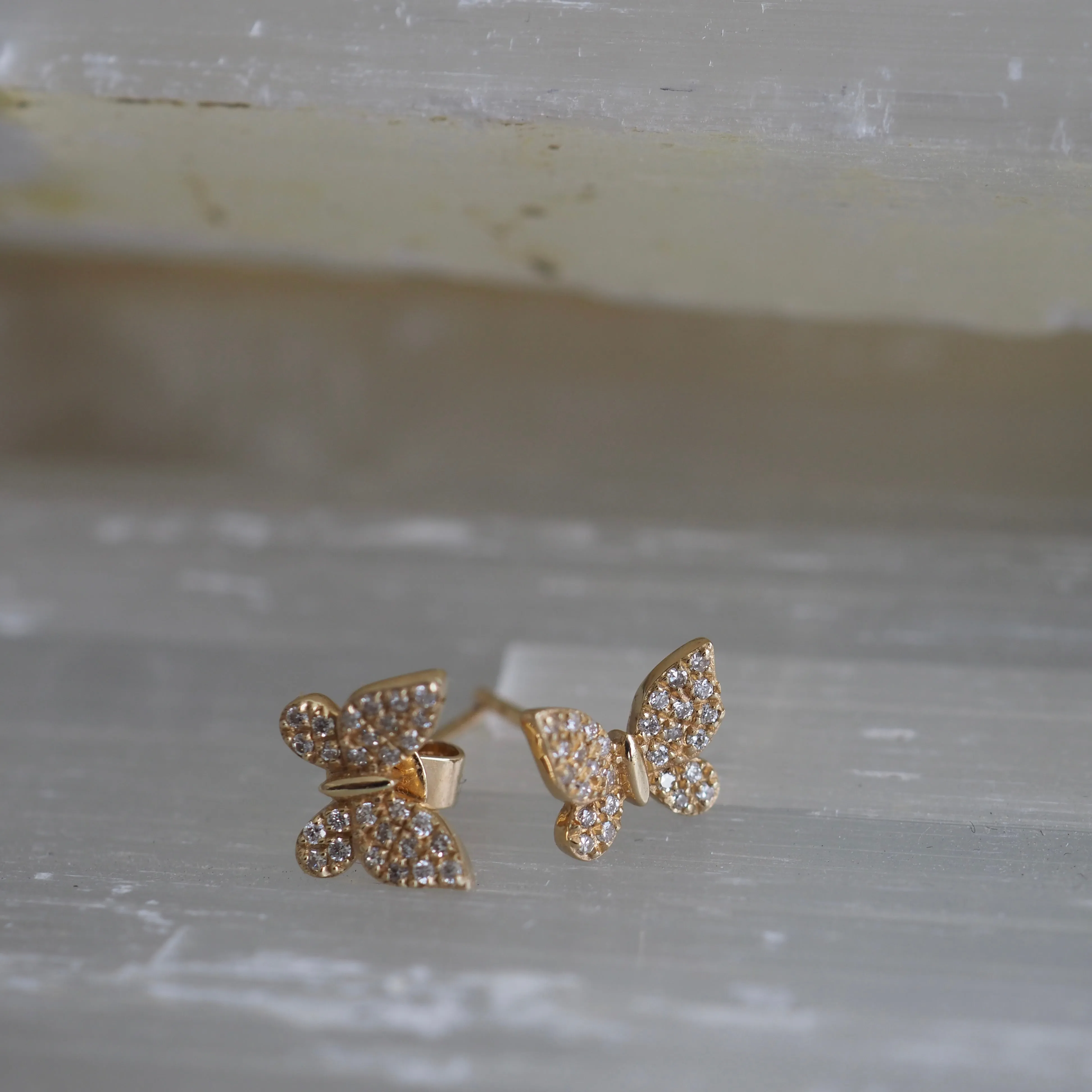 SARI BUTTERFLY STUD EARRINGS