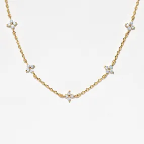 Shimmer Blossom Necklace