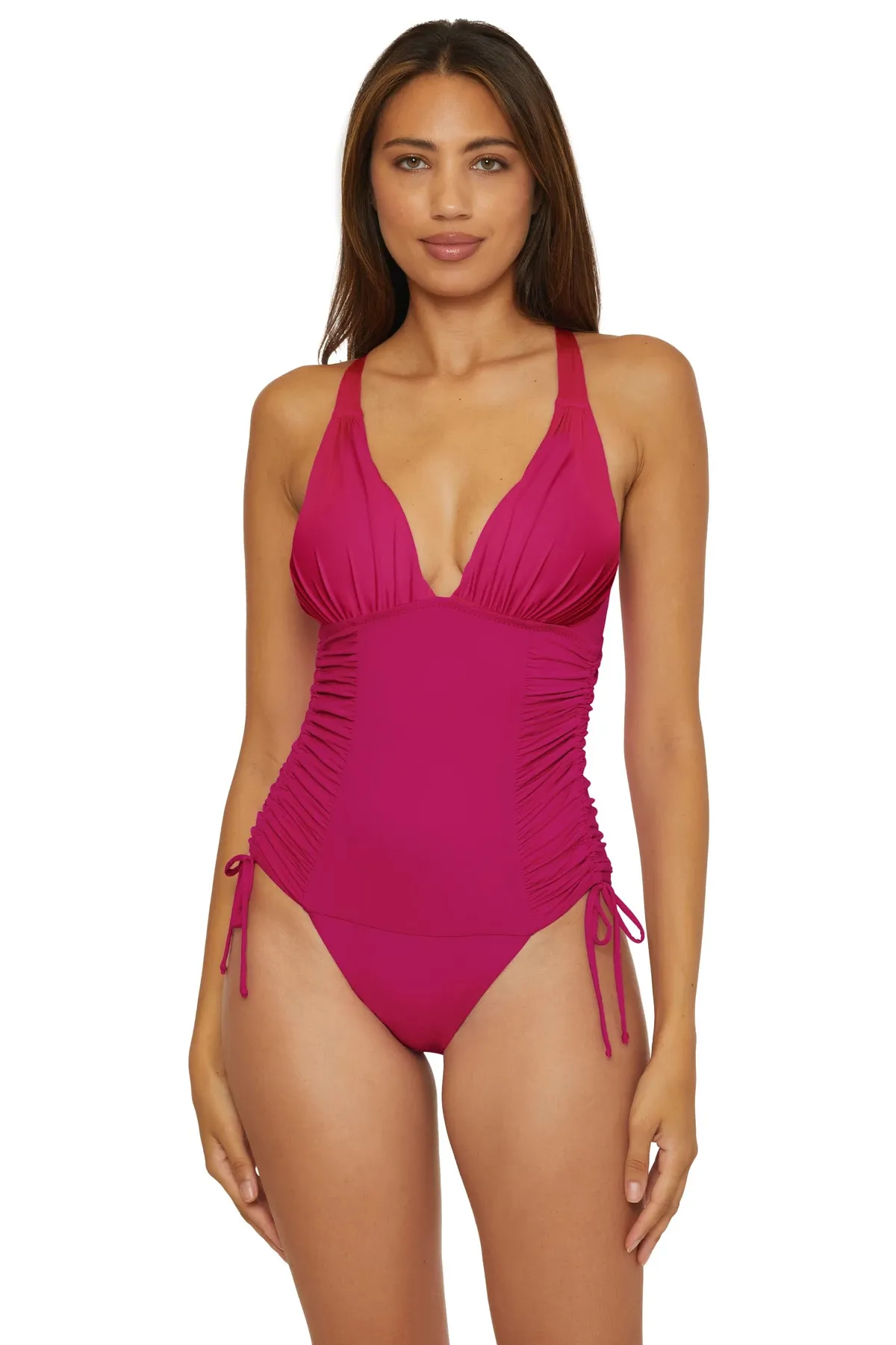 Shirred Delight One Piece Swimsuit