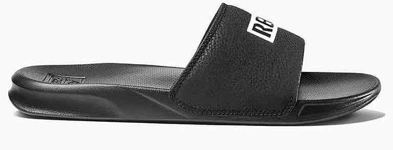 shoes Reef One Slide - Black/White - men´s