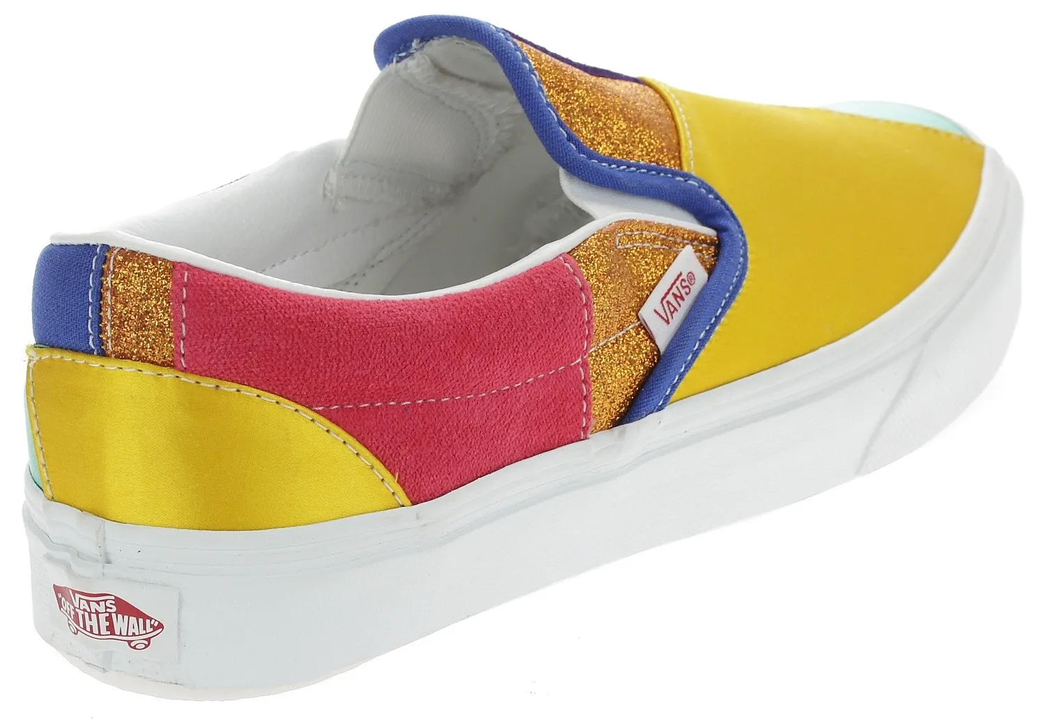 shoes Vans Classic Slip-On - Pride/Patchwork/True White