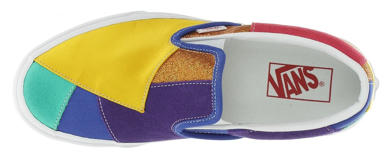 shoes Vans Classic Slip-On - Pride/Patchwork/True White