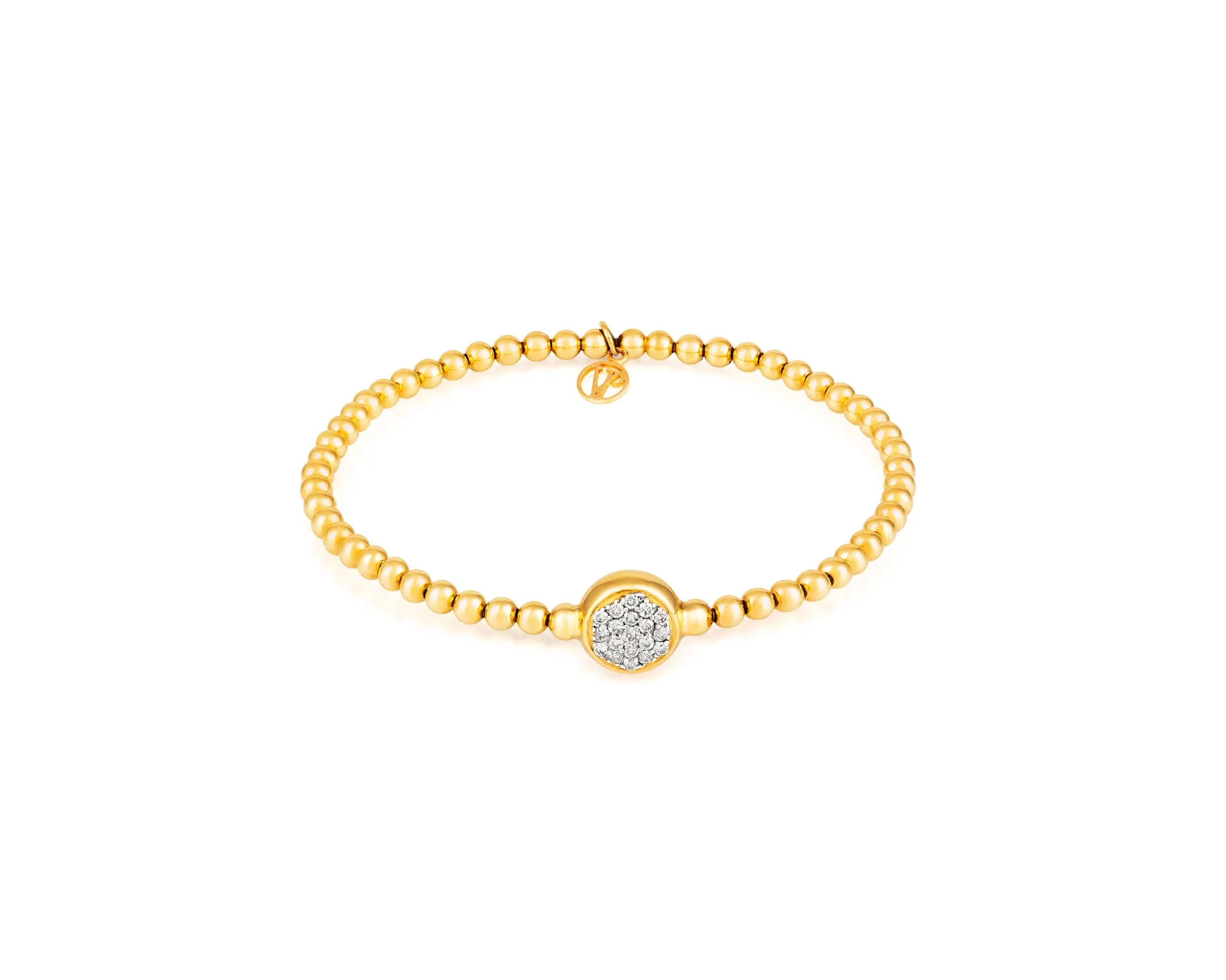 Stirata Bracelet .2 ct Diamond 18kt Gold