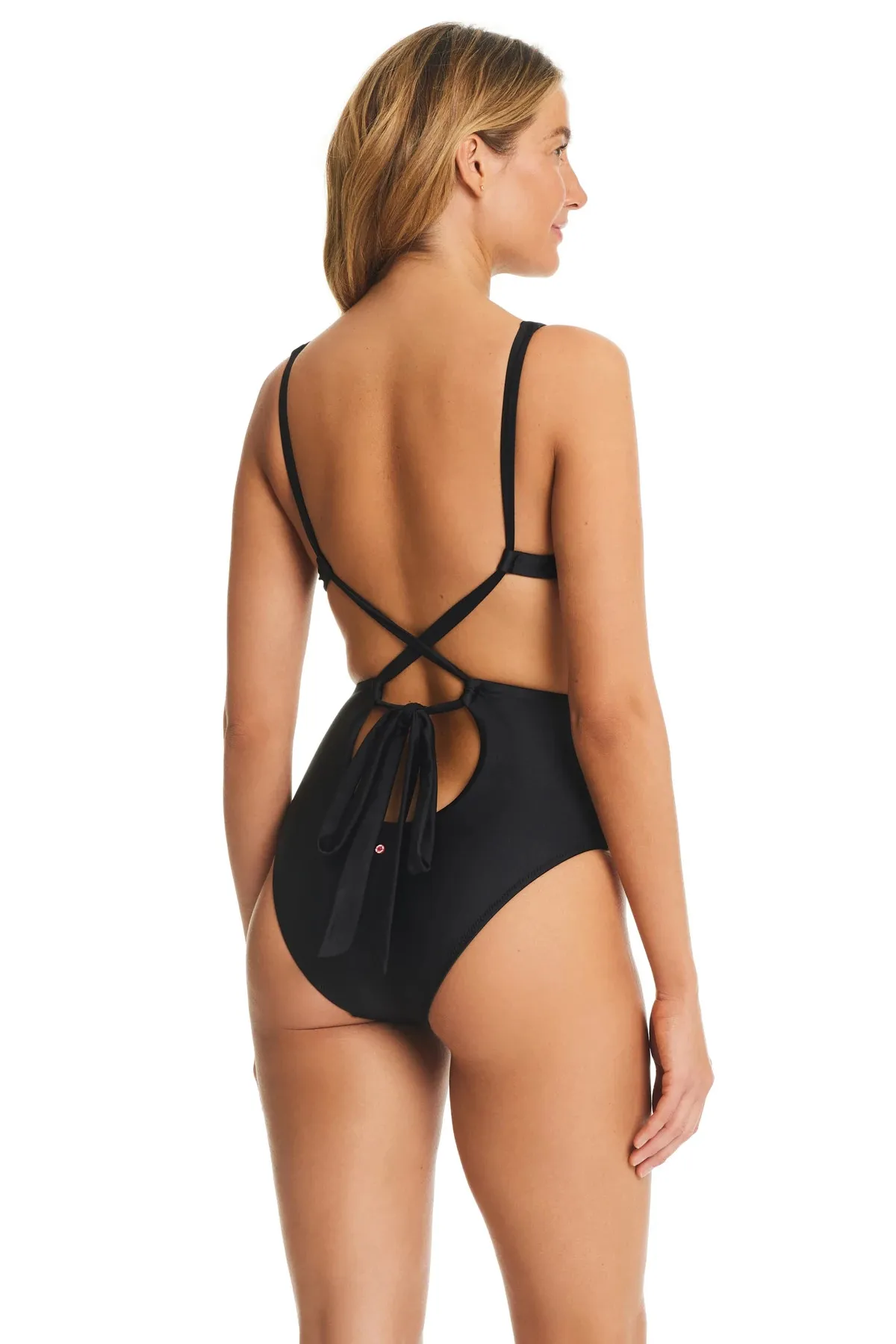 Strappy One Piece Swimsuit 