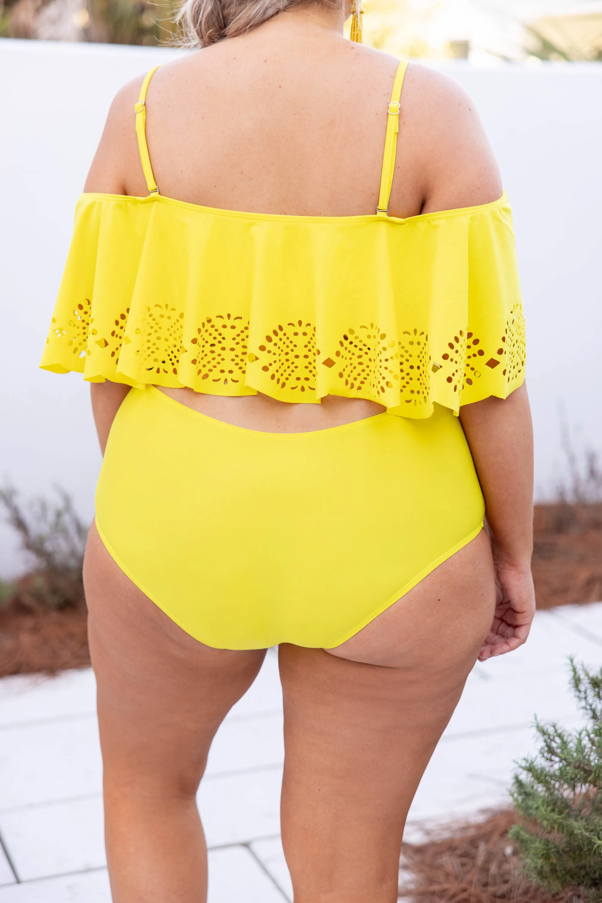 Sunrise And Shine Swimsuit, Yellow