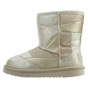 Ugg Classic Short Ii Patchwork Toddlers Style : 1096431t-GolD