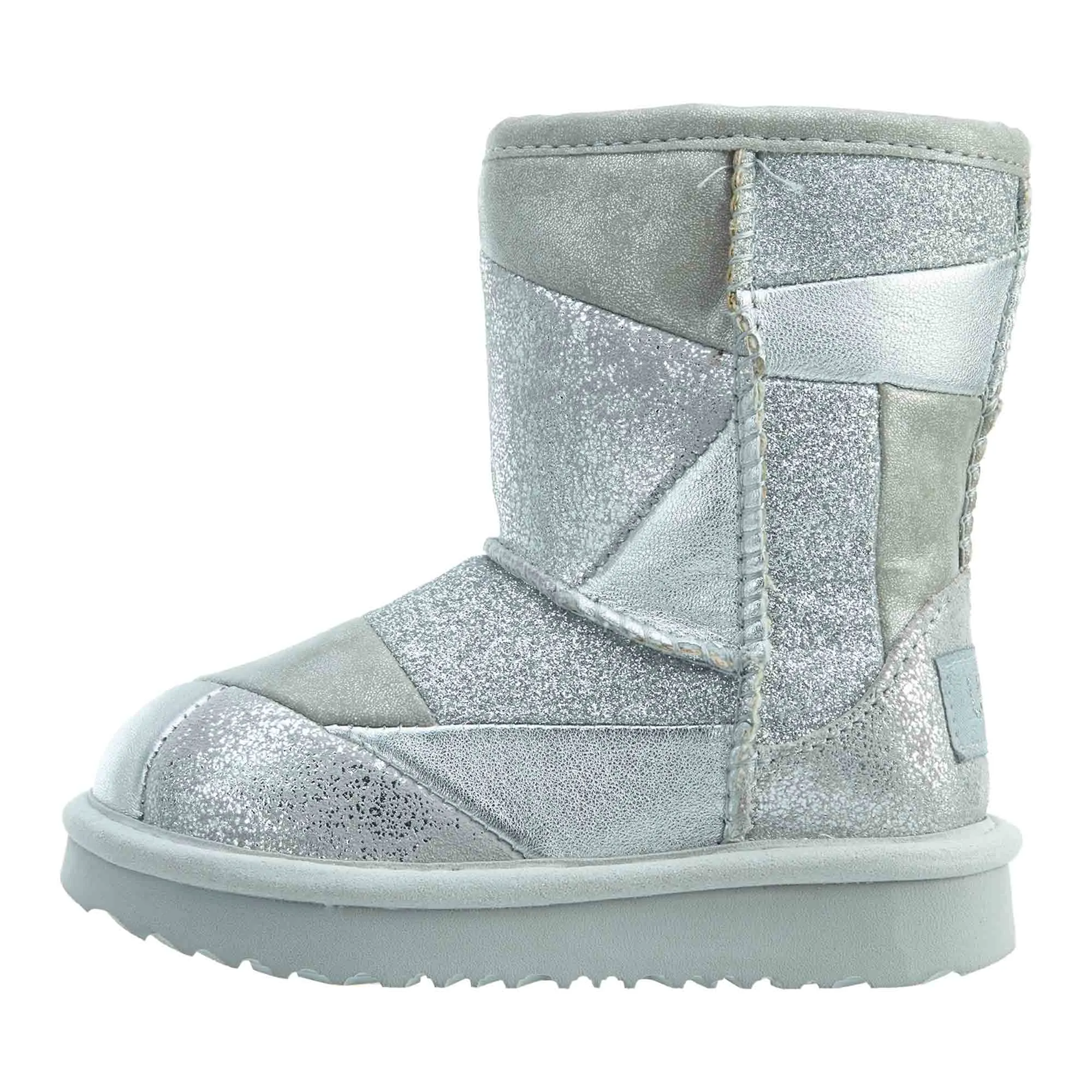 Ugg Classic Short Ii Patchwork Toddlers Style : 1096431t-GolD