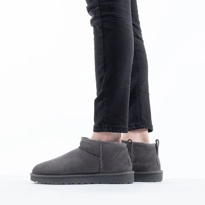 UGG Classic Ultra Mini Boots 'Grey' (W