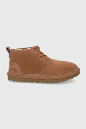 UGG suede shoes men's brown color