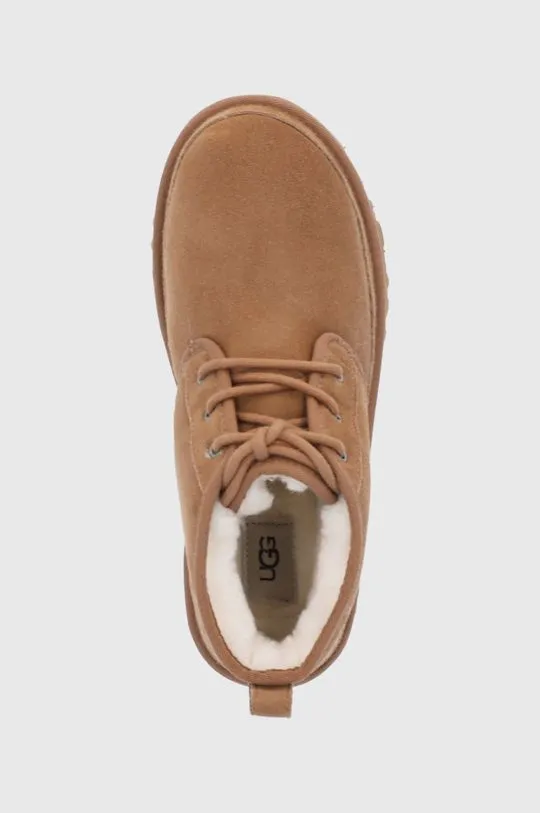 UGG suede shoes men's brown color