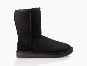 UGG Womens Classic Short II Black