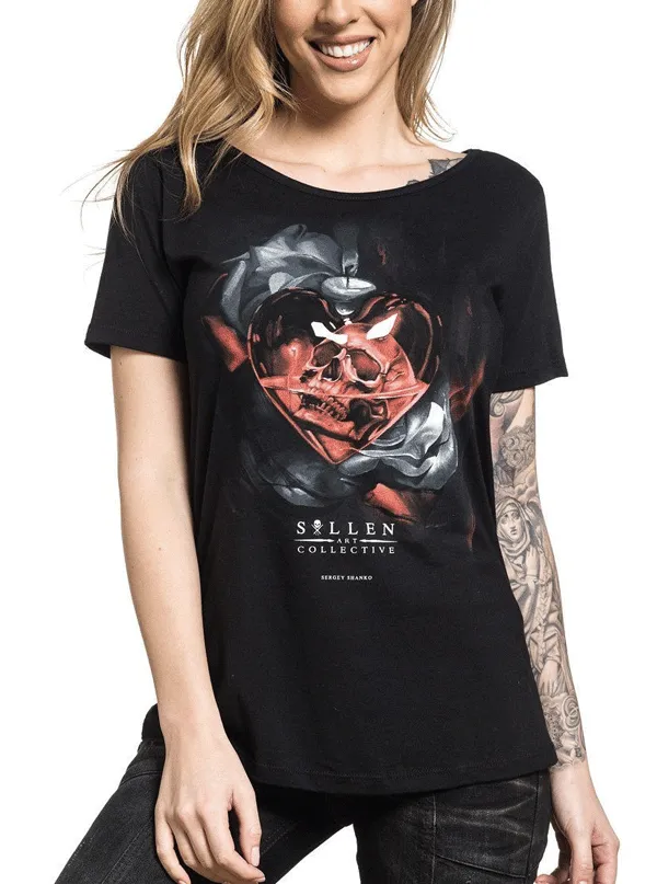 Women's Burning Love Scoop Neck Tee