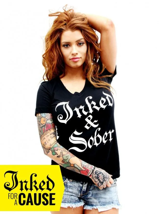 Women's Inked & Sober Tee