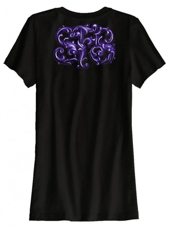 Women's Ornamental Shears with Mandala Tee